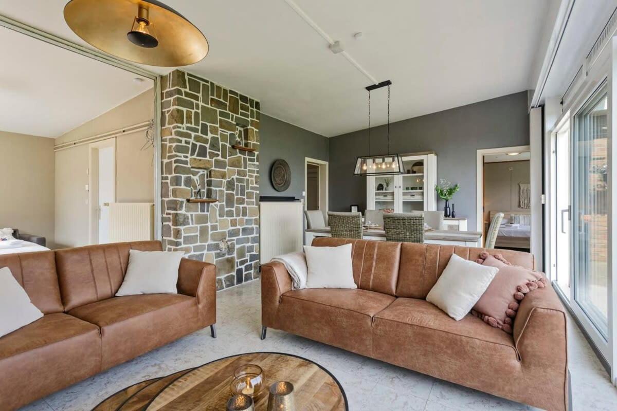 Huswell - Bungalow With Garden At 5 Minutes From The Beach Villa De Haan Luaran gambar